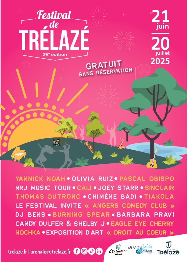affiche festival de Trélazé 2025