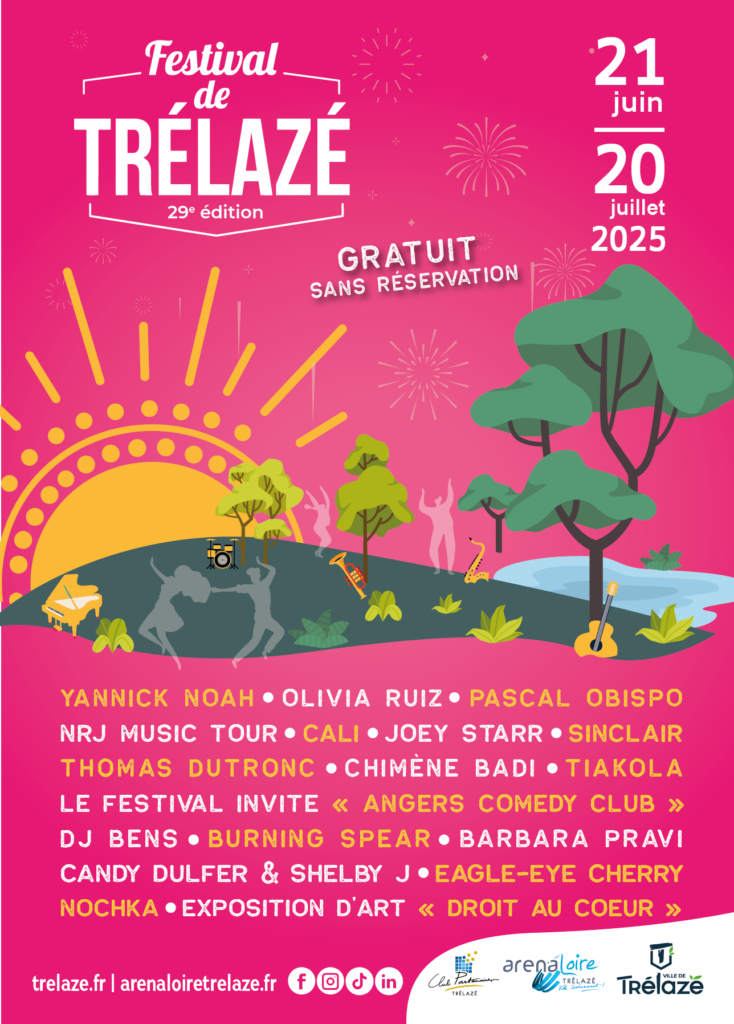 affiche festival de Trélazé 2025